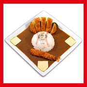 「投馬の直球勝負野球カレー」