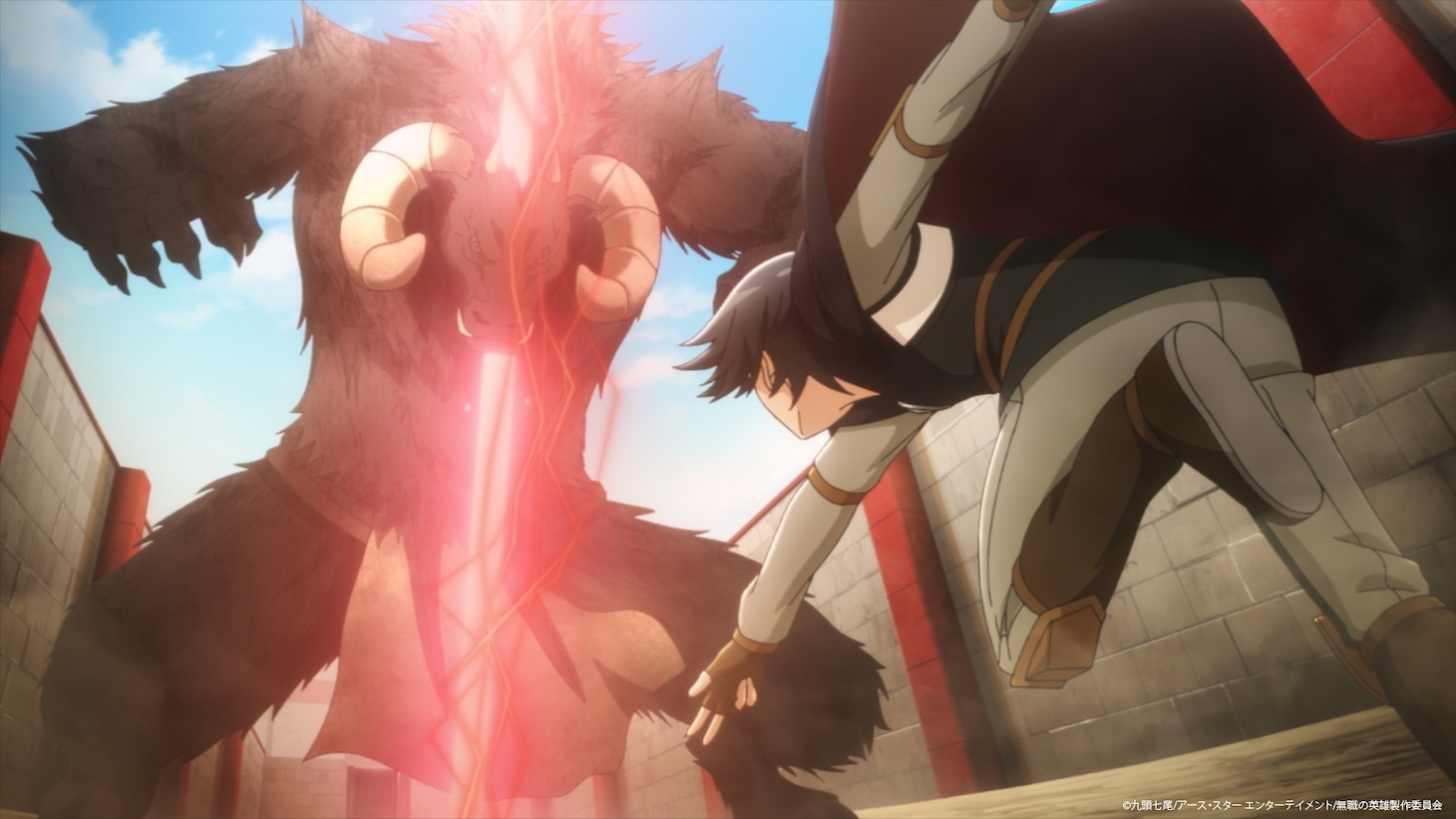 TVアニメ「無職の英雄 ～別にスキルなんか要らなかったんだが～」PV第2弾より (c)九頭七尾/アース・スター エンターテイメント/無職の英雄製作委員会