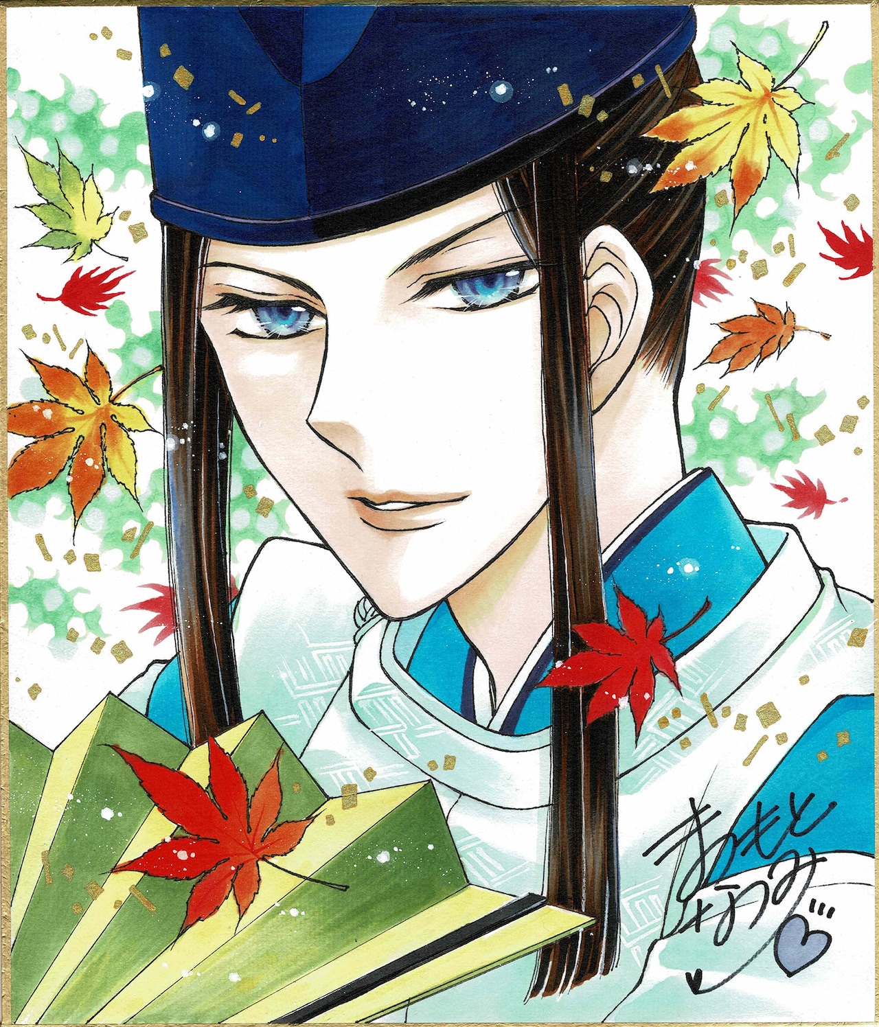 松本夏実の直筆サイン色紙が抽選で5人に当たるプレゼント企画も開催