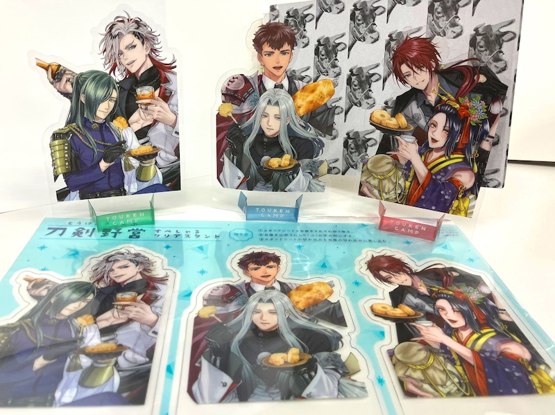 「刀剣乱舞 あうとどあ異聞 刀剣野営」クリアスタンド