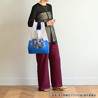 「エコバッグ（鬼太郎の父と水木）」の使用イメージ