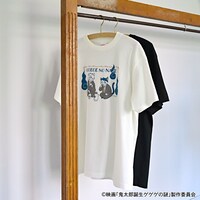 「クルーネックT シャツ（鬼太郎の父と水木）」