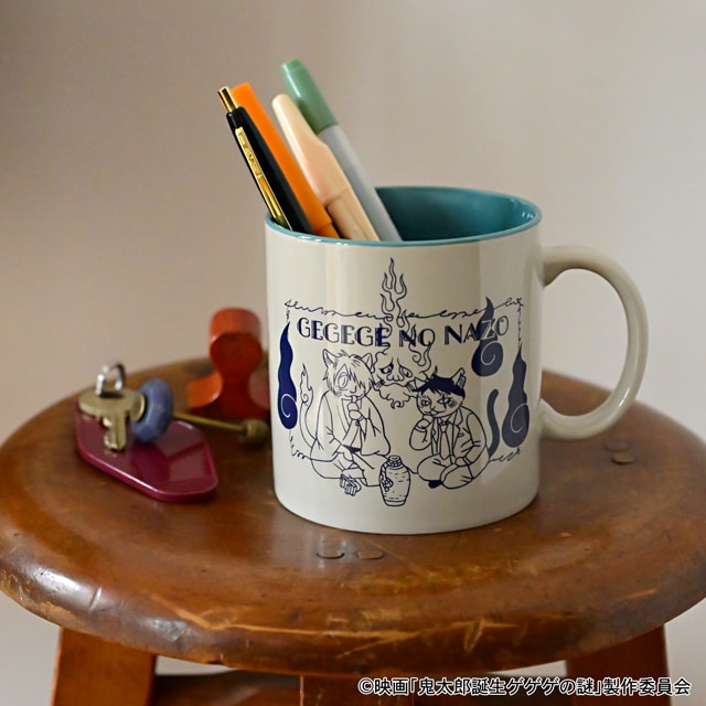 たっぷりマグカップ （鬼太郎の父と水木）」の使用イメージ - 「鬼太郎