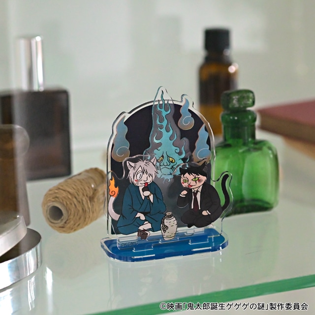 「アクリルスタンド
（鬼太郎の父と水木）」の使用イメージ