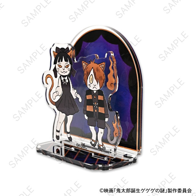 「アクリルスタンド（鬼太郎とねこ娘）」