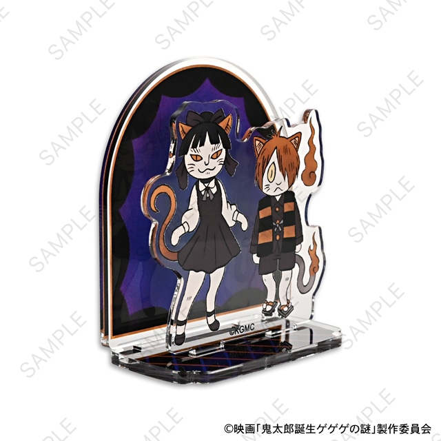 「アクリルスタンド（鬼太郎とねこ娘）」