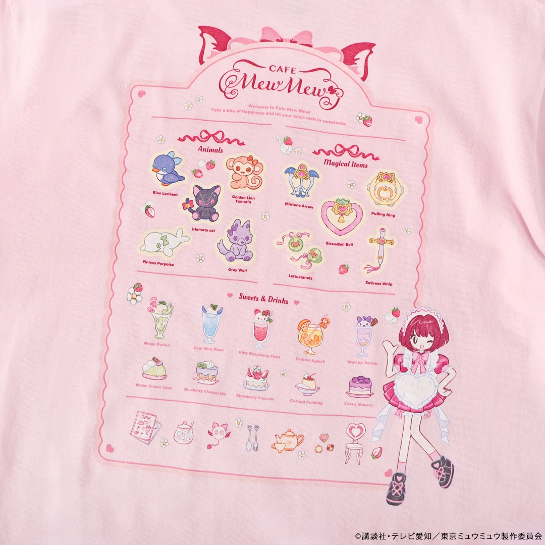 「ミュウミュウカフェ Tシャツ」