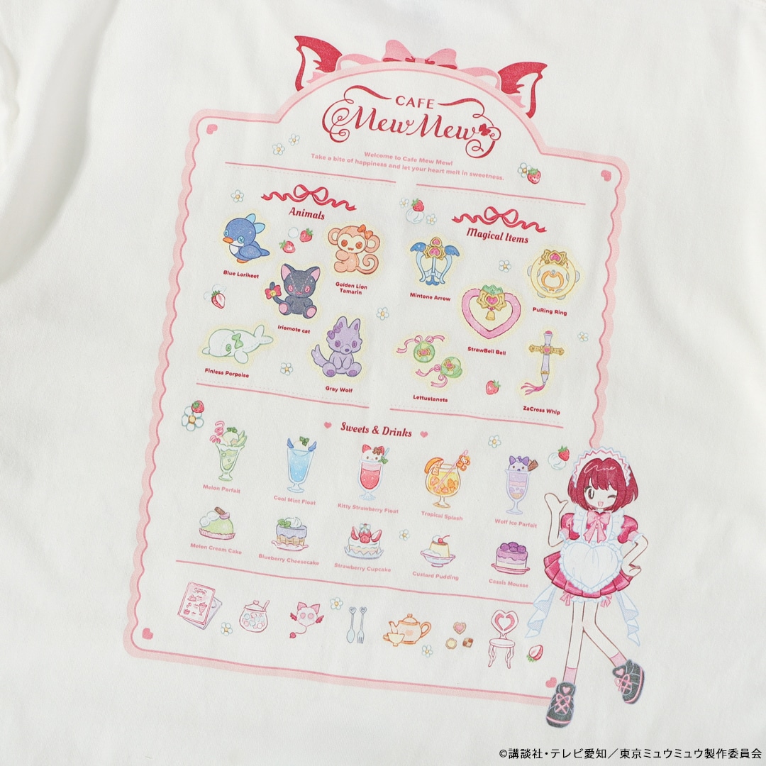 「ミュウミュウカフェ Tシャツ」