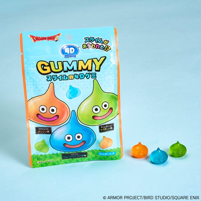 「ドラゴンクエスト スライムの4Dグミ」