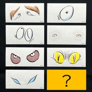 対象の飲食店で税込1200円以上注文すると、全8種からランダム配布される「ゲゲゲのパルコ限定ステッカー」 (c) 水木プロ