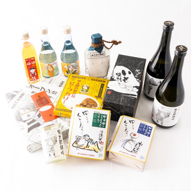 北野エース「ゲゲゲの鬼太郎関連商品コーナー」で販売されるアイテム