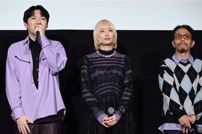 Awesome City Club。左からatagi、PORIN、モリシー