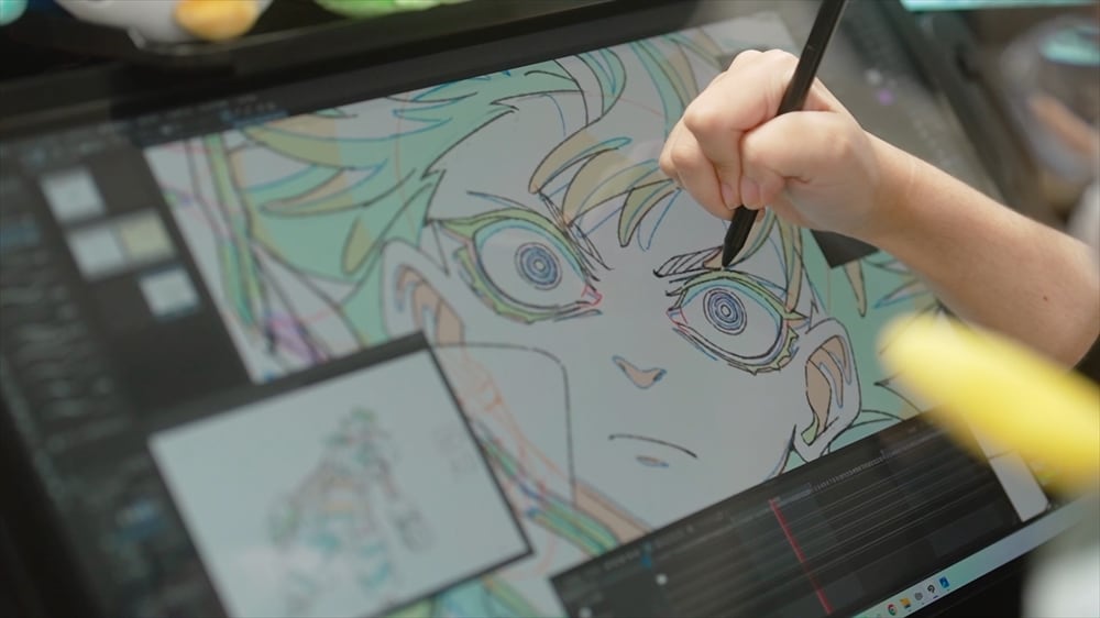 「アニメ『ガチアクタ』にガチ密着！制作裏側ドキュメンタリー」より