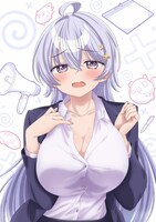 TVアニメ「よわよわ先生」ティザービジュアル（ロゴなし）(c)福地カミオ・講談社／「よわよわ先生」製作委員会