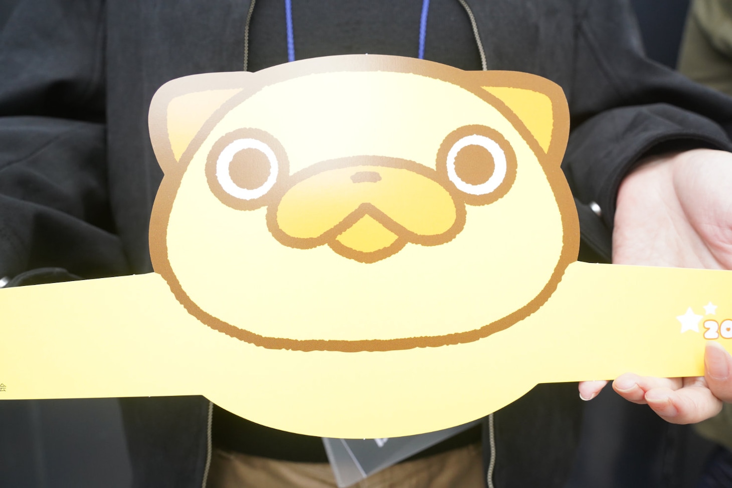 会場で配布されるオリジナルグッズ