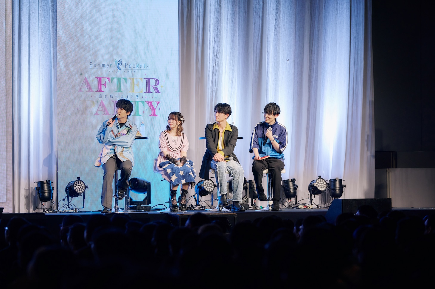 「Summer Pockets Memory」のコーナーの様子（写真は夜公演のもの）