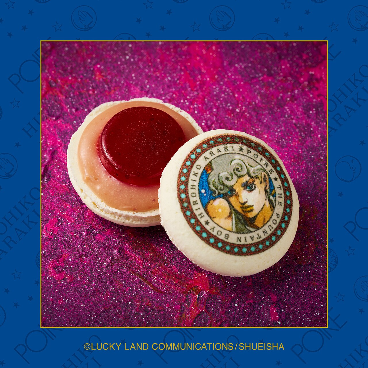 荒木飛呂彦のパブリックアートがマカロン＆ショコラに、大阪の洋菓子店