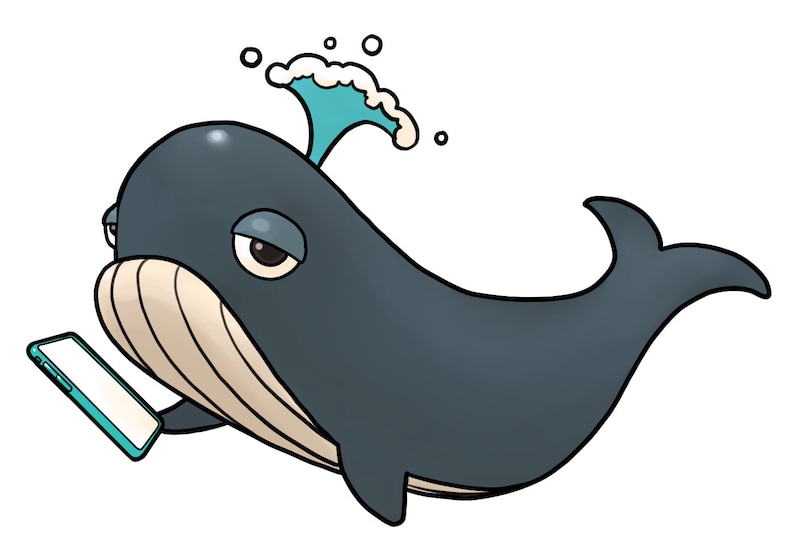 マスコットキャラクター・くじらちゃん