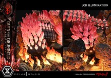 「ベルセルク」ガッツVSグルンベルドの死闘がジオラマ化、内蔵LEDで臨場感を表現