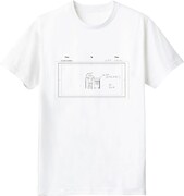 「押山清高監督セレクト 展覧会オリジナルTシャツ付きチケット」のTシャツ  (c) 藤本タツキ/集英社 (c) 2024「ルックバック」製作委員会/(c)「劇場アニメ ルックバック展」実行委員会