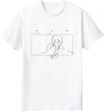 「押山清高監督セレクト 展覧会オリジナルTシャツ付きチケット」のTシャツ  (c) 藤本タツキ/集英社 (c) 2024「ルックバック」製作委員会/(c)「劇場アニメ ルックバック展」実行委員会