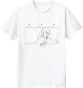 「押山清高監督セレクト 展覧会オリジナルTシャツ付きチケット」のTシャツ  (c) 藤本タツキ/集英社 (c) 2024「ルックバック」製作委員会/(c)「劇場アニメ ルックバック展」実行委員会