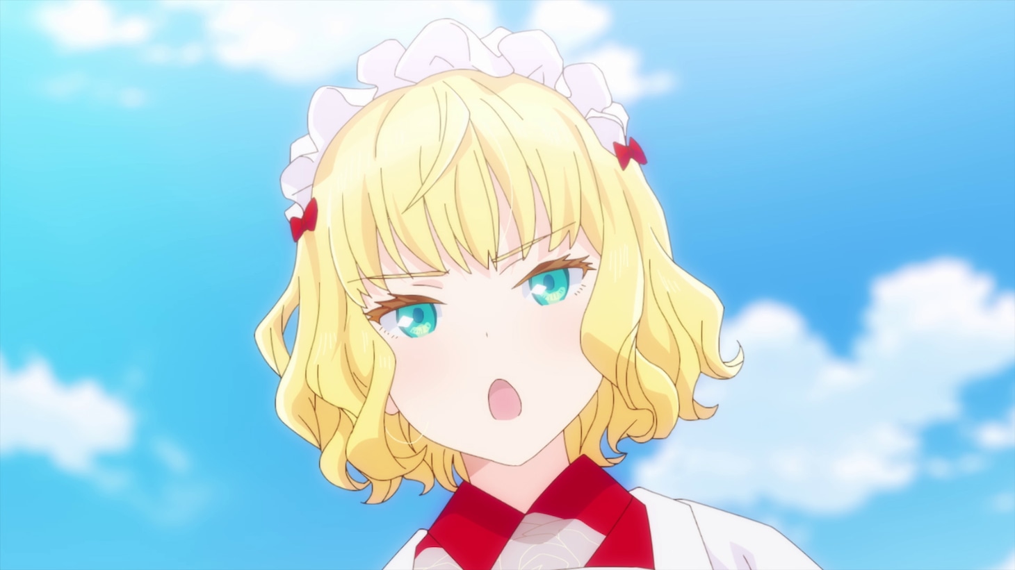 TVアニメ「メイドさんは食べるだけ」ティザーPVの場面カット (c)前屋進・講談社／食べるだけを見てるだけの製作委員会