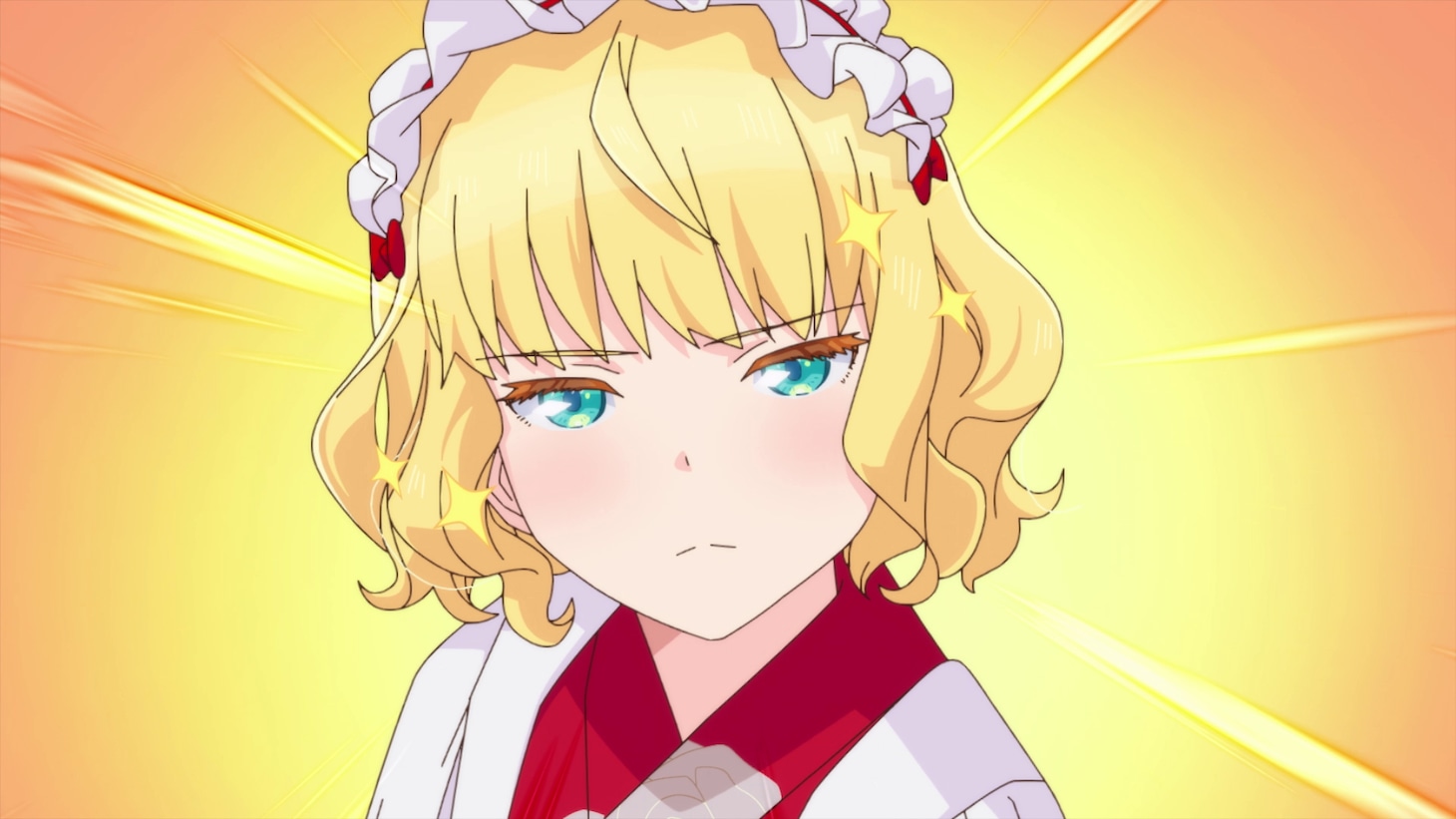 TVアニメ「メイドさんは食べるだけ」ティザーPVの場面カット (c)前屋進・講談社／食べるだけを見てるだけの製作委員会