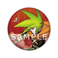 「超人ロック」の缶バッジ