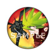 「超人ロック」の缶バッジ