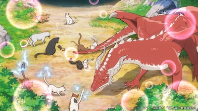 TVアニメ「猫と竜」ティザーPVより (c)アマラ・宝島社／「猫と竜」製作委員会