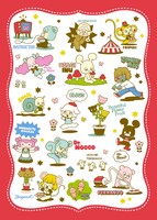 「山本ルンルン個展『Tiny Party』」展示作品 (c)Ｙ／Ｗ・ＴＶＯ・ＫＯ・ＭＴＰＣ