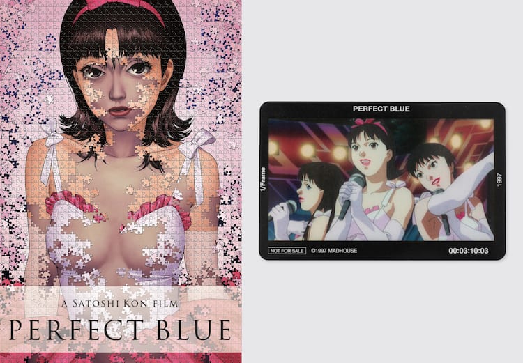 PERFECT BLUE」リバイバル上映でフィルム風カード配布、CHAMのライブ 