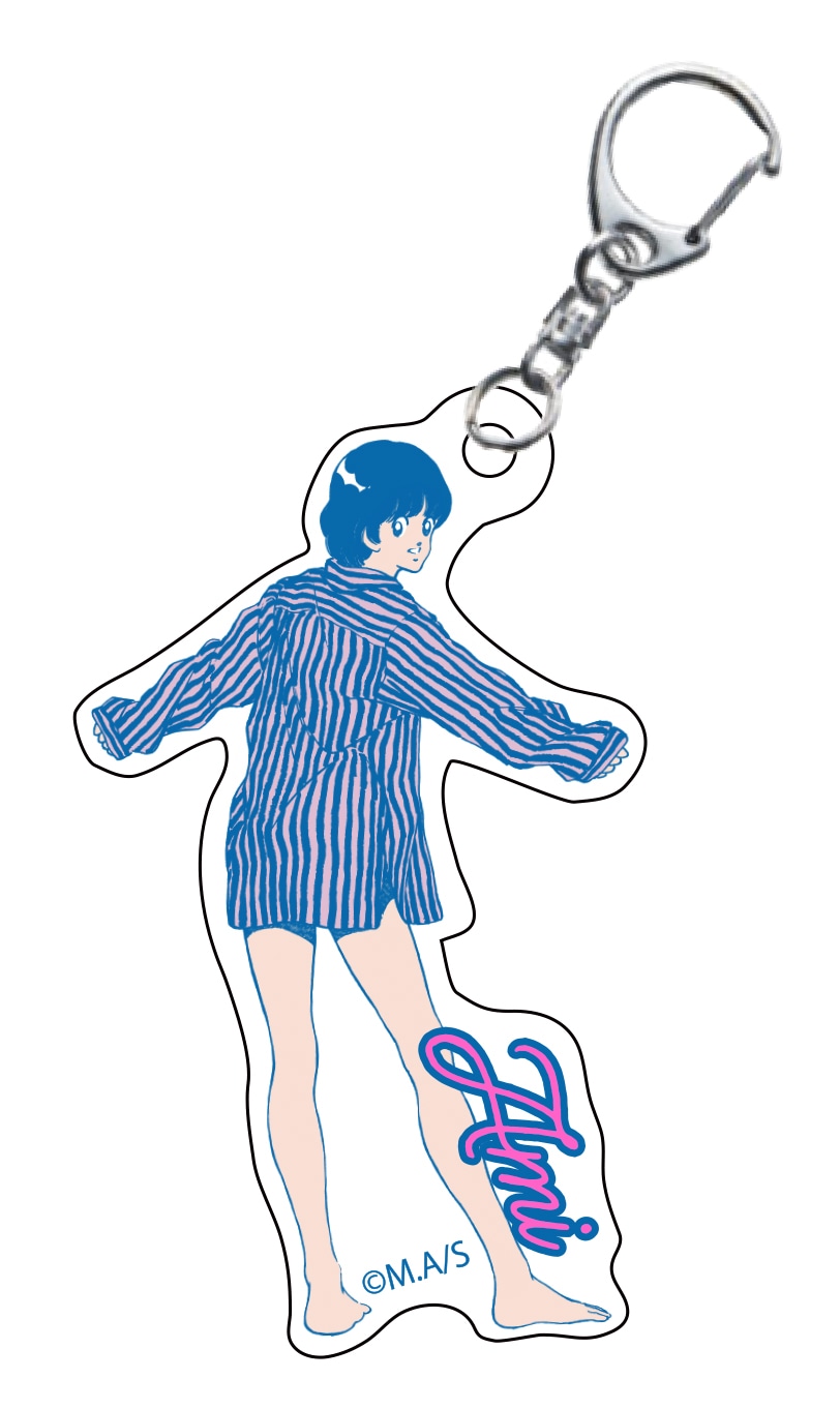 オリジナルグッズのヒロインアクリルチャーム (c)あだち充／小学館