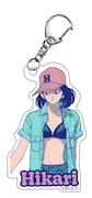 オリジナルグッズのヒロインアクリルチャーム (c)あだち充／小学館