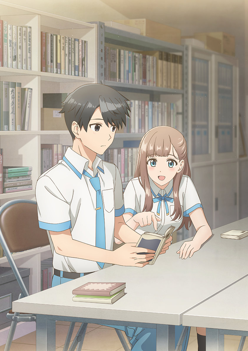 TVアニメ「レプリカだって、恋をする。」メインビジュアル