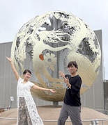 「地球少女アルジュナ Director's Edition Blu-ray BOX」の映像特典より、有吉樹奈役の東山麻美と河森正治監督