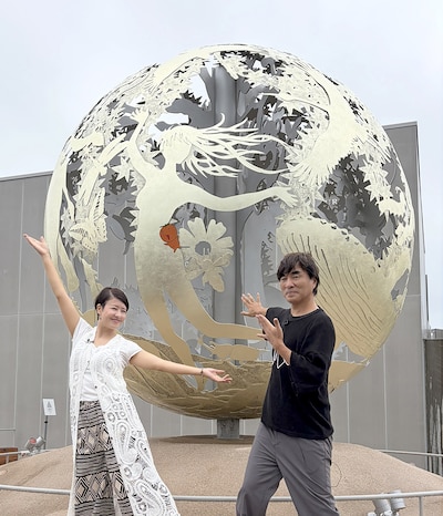 「地球少女アルジュナ Director's Edition Blu-ray BOX」の映像特典より、有吉樹奈役の東山麻美と河森正治監督