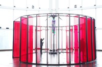 「30周年記念展『ALL OF EVANGELION』」のエントランス。