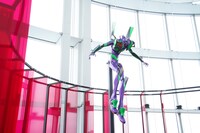 「30周年記念展『ALL OF EVANGELION』」のエントランス。