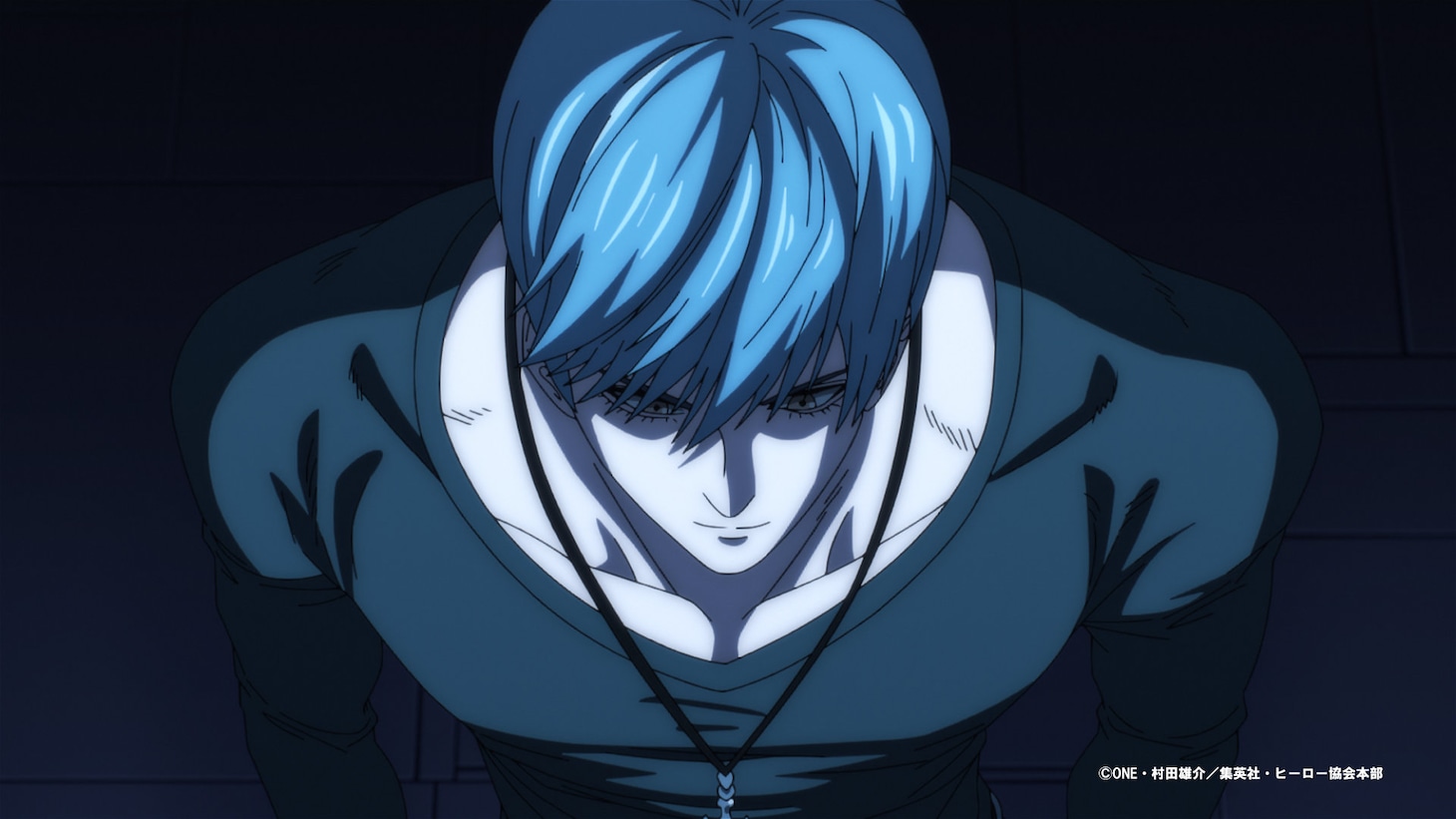 TVアニメ「ワンパンマン」第3期6話「不揃いのヒーローたち」より、イケメン仮面アマイマスク（CV：宮野真守）