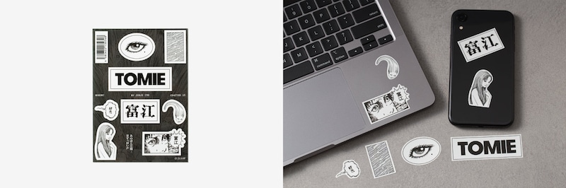 「Junji Ito x WEEK END シール TOMIE Chapter 15」