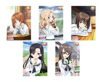 「ガールズ＆パンツァー 劇場版 10th Anniversary
4K ULTRA HD Blu-ray」のAmazon.co.jpの特典となる「ビジュアルシート5枚セット」