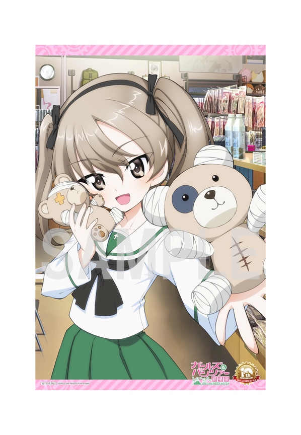 「ガールズ＆パンツァー 劇場版 10th Anniversary
4K ULTRA HD Blu-ray」のアニメイトの特典となる「6PWブロマイド」