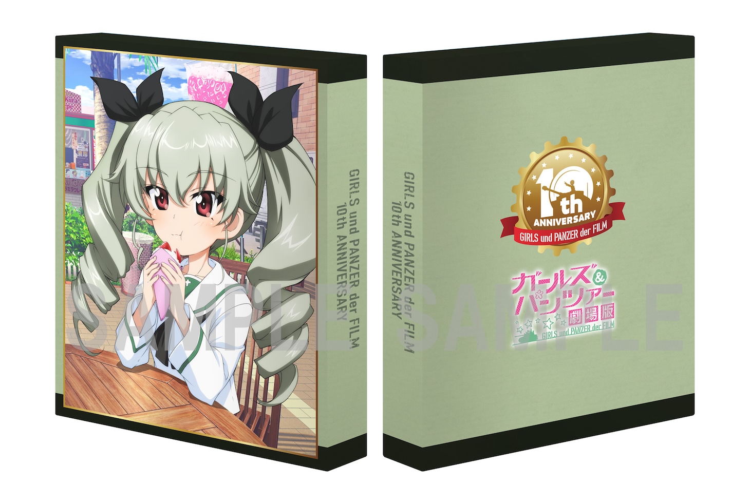 「ガールズ＆パンツァー 劇場版 10th Anniversary
4K ULTRA HD Blu-ray」のソフマップの特典となる4K ULTRA HD Blu-ray 収納ケース