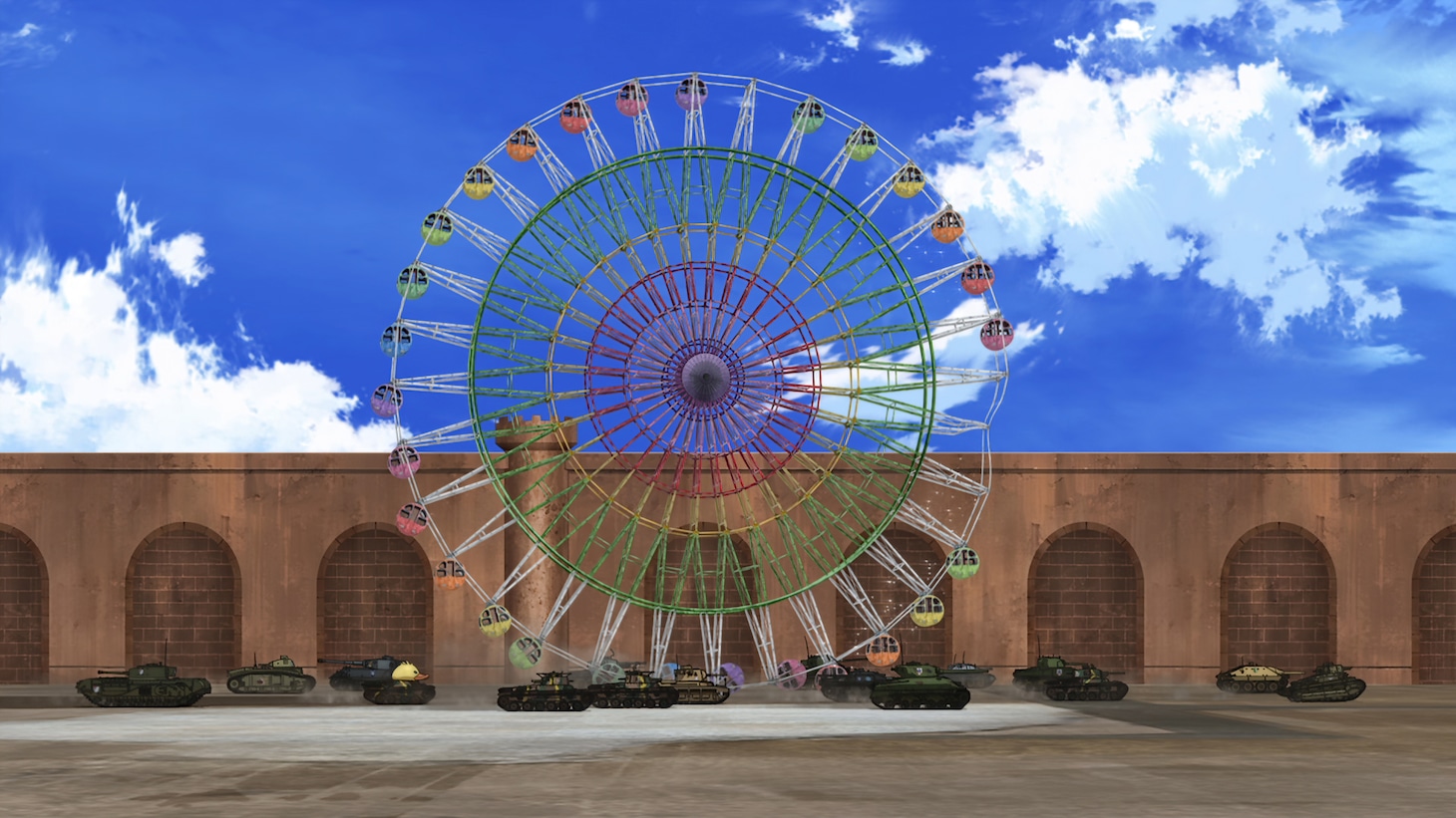 「ガールズ＆パンツァー 劇場版」4K版より