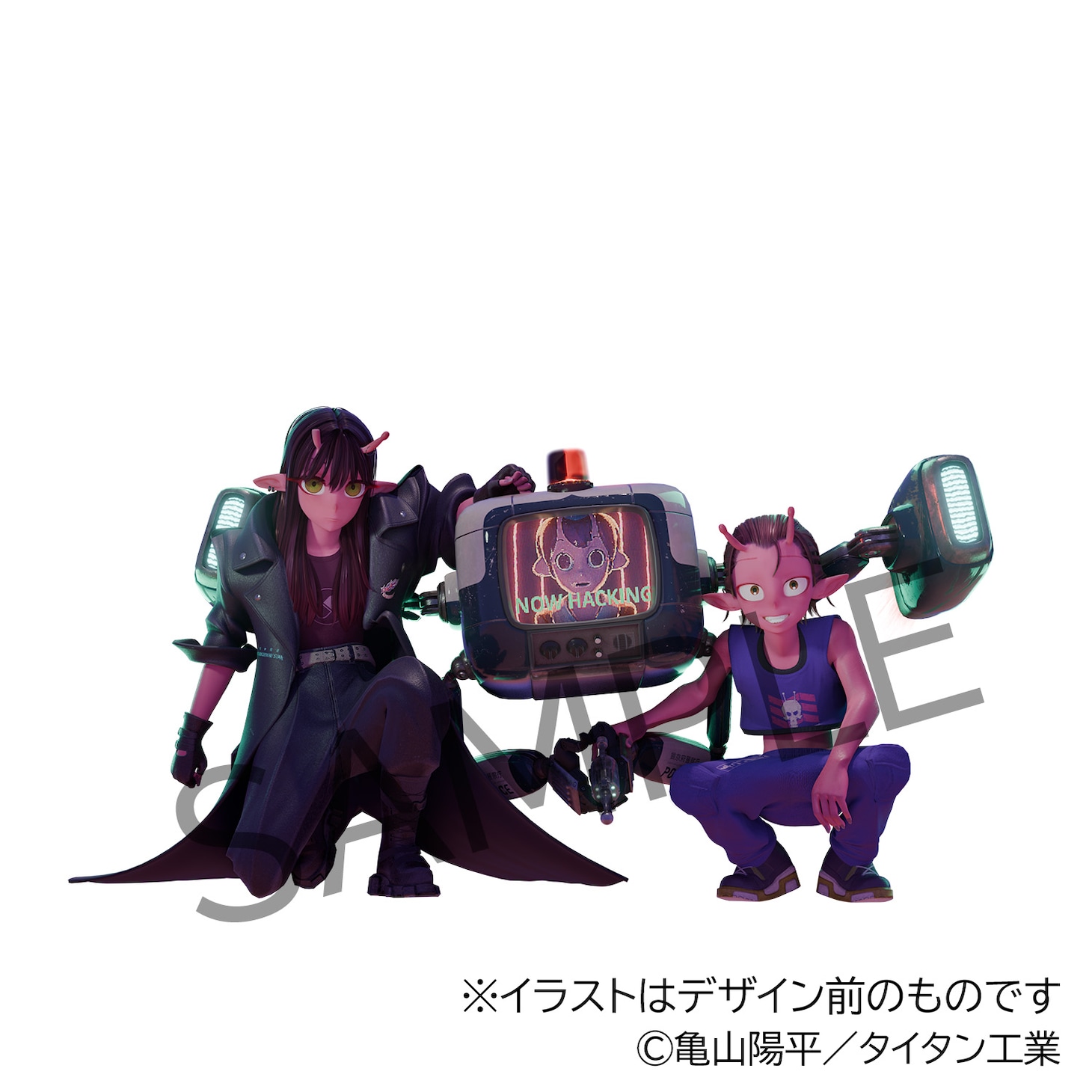 楽天ブックスの法人特典「アカネ、カナタ描き下ろしアクリルスタンド」