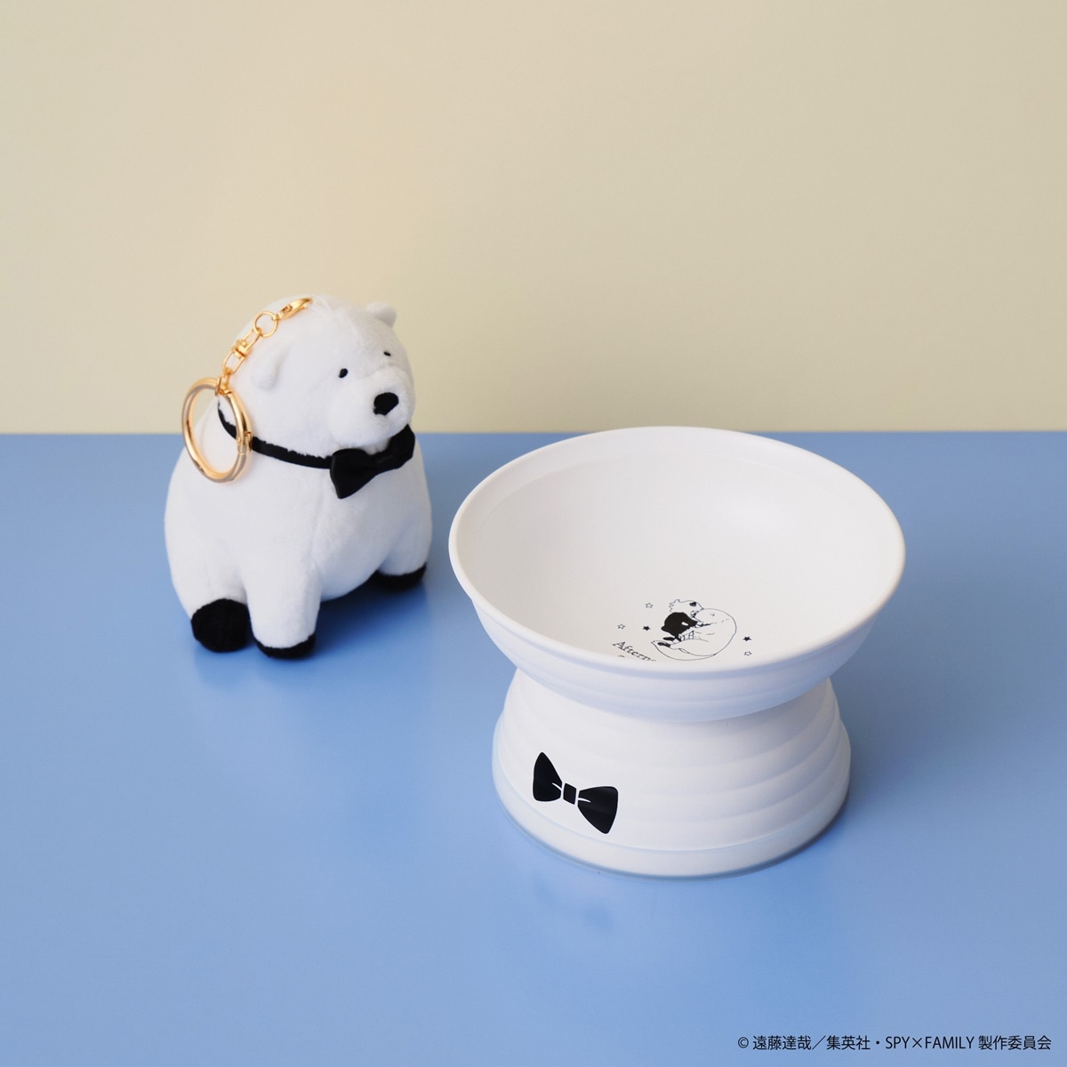 マスコットキーホルダー、ペット用フードボウル