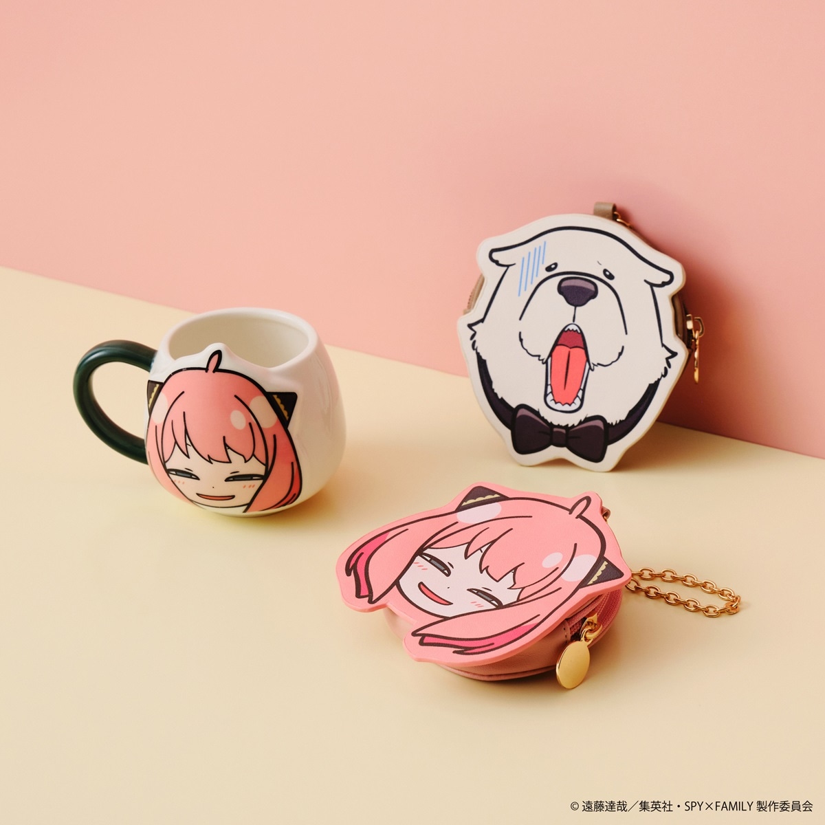 マグカップ、ポーチ