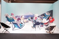 キービジュアルのパネル展示